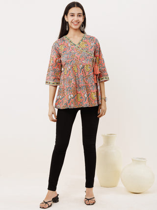 Bahaar Saba Angrakha Top