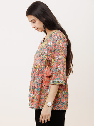 Bahaar Saba Angrakha Top