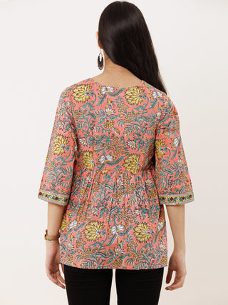 Bahaar Saba Angrakha Top