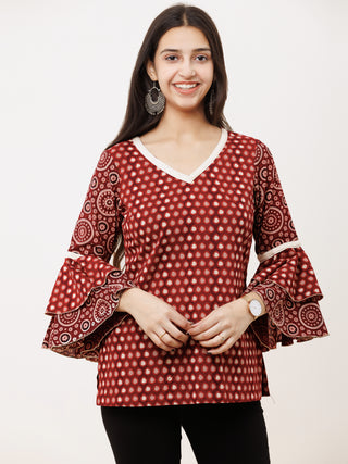 Ajrakh Beena Top