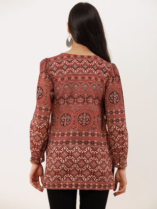 Ajrakh Raimaan Top