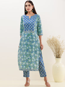 Rozana Sameera Set Of Kurta Pants Dupatta