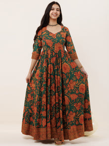 Fiza Manal Long Flared Dress