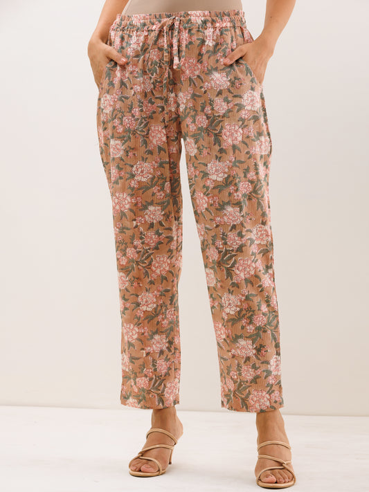 Rozana Alia Cotton Dobby Pants