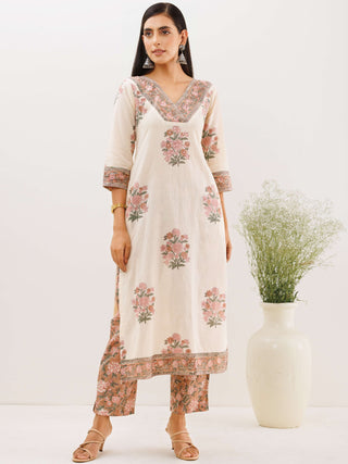 Rozana Alia Cotton Dobby Kurta