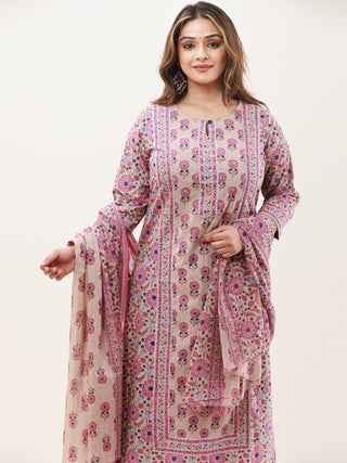 Gazal Aditi Set Of Kurta Pants Dupatta