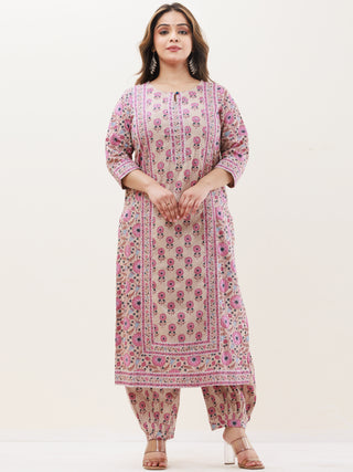 Gazal Aditi Set Of Kurta Pants Dupatta