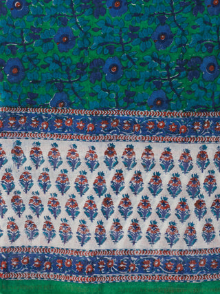 Hand Block Printed Cotton Fabric Per Meter - F001F2851