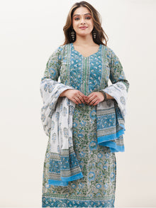 Gazal Sejal Set Of Kurta Pants Dupatta