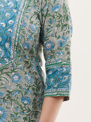 Gazal Sejal Set Of Kurta Pants Dupatta