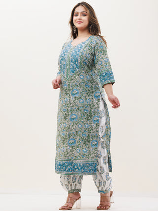Gazal Sejal Set Of Kurta Pants Dupatta