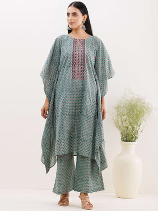 Sukoon Raima Kaftan Co-ord Set