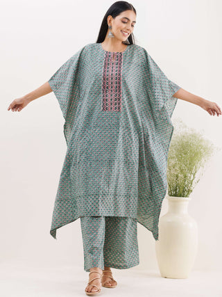 Sukoon Raima Kaftan Co-ord Set