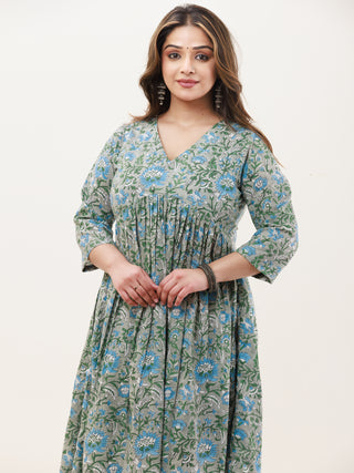 Gazal Anaya Set Of Anarkali Pants Dupatta