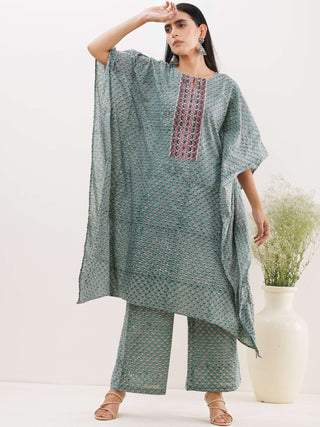 Sukoon Raima Kaftan Co-ord Set