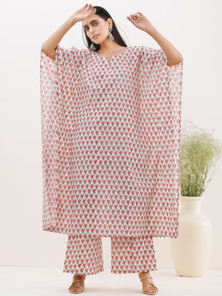 Sukoon Aaisha Kaftan Co-ord Set