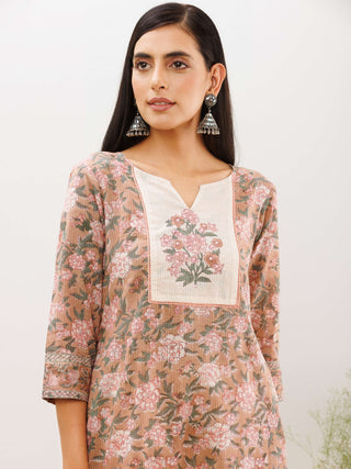 Rozana Naina Cotton Dobby Kurta