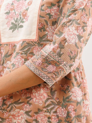 Rozana Naina Cotton Dobby Kurta