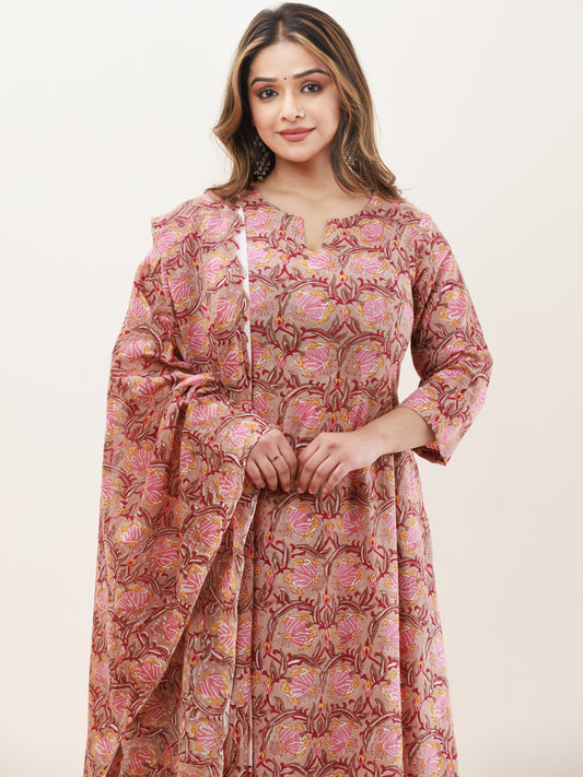Buy Anouk Women Multicoloured Short Kurti With Palazzo Set - Kurta Sets for  Women 7764214 | Myntra