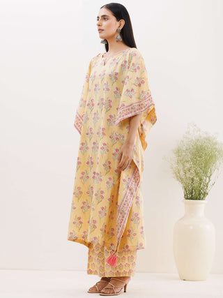 Sukoon Fiza Kaftan Co-ord Set