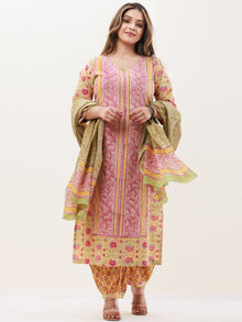 Gazal Rekha Set Of Kurta Pants Dupatta