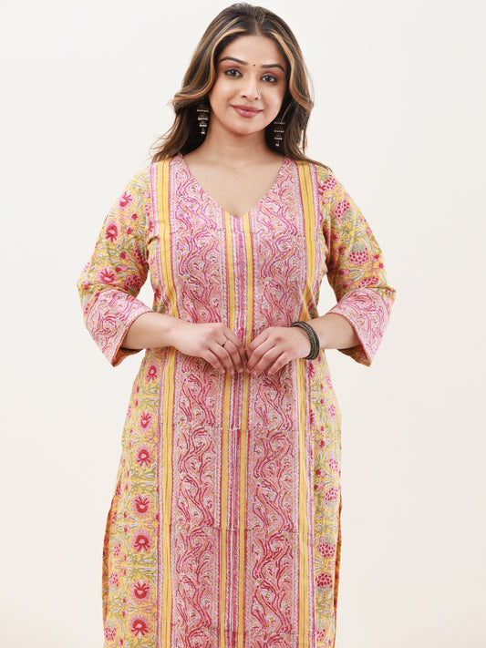 Gazal Rekha Straight Kurta