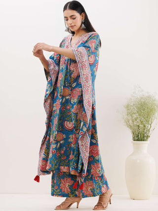 Sukoon Mehreen Kaftan Co-ord Set