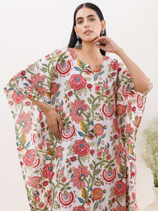 Sukoon Naina Kaftan Co-ord Set