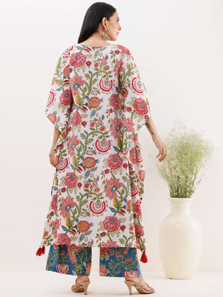 Sukoon Naina Kaftan Co-ord Set