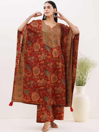 Sukoon Farhat Kaftan Co-ord Set