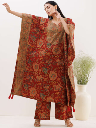 Sukoon Farhat Kaftan Co-ord Set