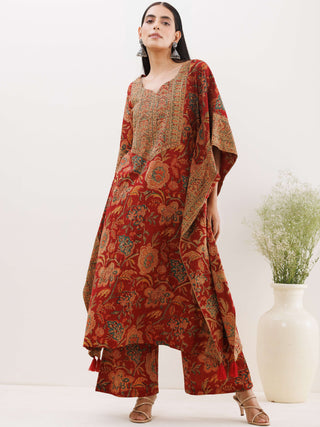 Sukoon Farhat Kaftan Co-ord Set