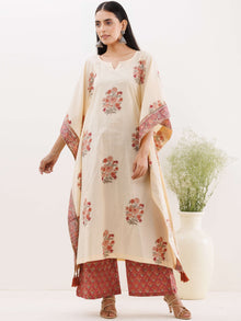 Sukoon Heena Kaftan Co-ord Set