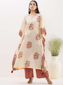 Sukoon Heena Kaftan Co-ord Set