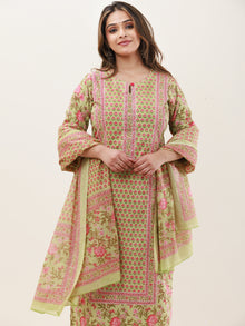 Gazal Parineeta Set Of Kurta Pants Dupatta