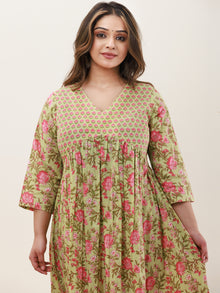 Gazal Ruksar Anarkali Kurta