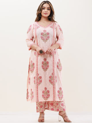 Gazal Diya Set Of Kurta Pants Dupatta