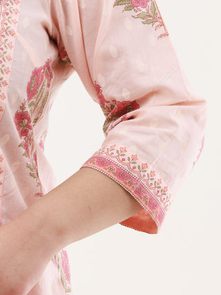 Gazal Diya Set Of Kurta Pants Dupatta