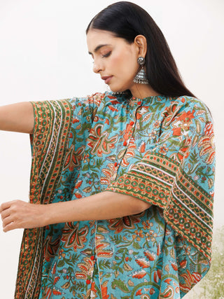 Sukoon Manal Kaftan Co-ord Set