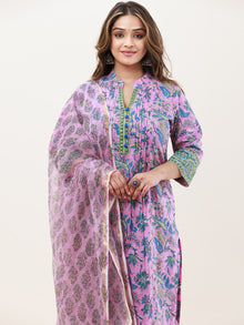 Gazal Kirti Set Of Kurta Pants Dupatta