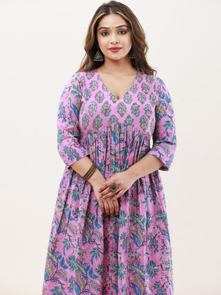 Gazal Aaina Set Of Anarkali Pants Dupatta