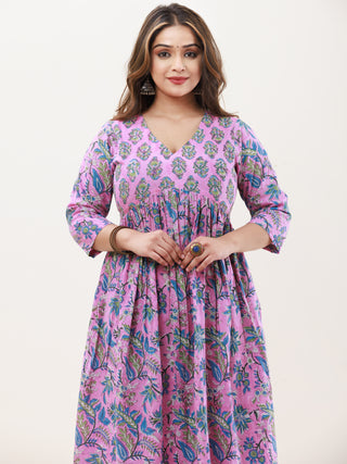 Gazal Aaina Set Of Anarkali Pants Dupatta