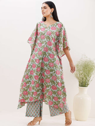 Sukoon Priya Kaftan Co-ord Set