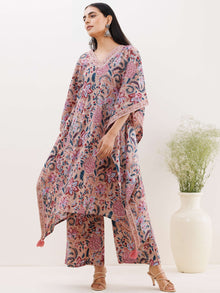 Sukoon Diya Kaftan Co-ord Set