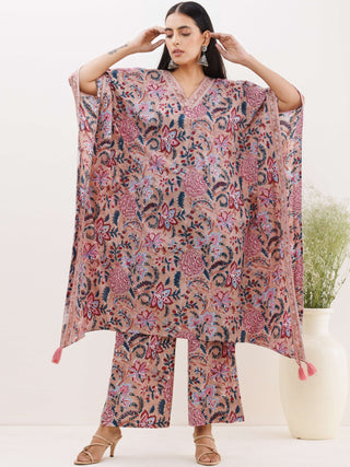 Sukoon Diya Kaftan Co-ord Set