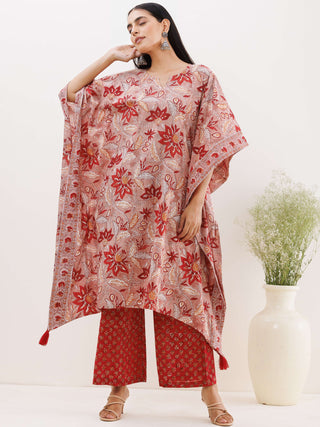 Sukoon Neena Kaftan Co-ord Set