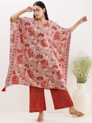 Sukoon Neena Kaftan Co-ord Set