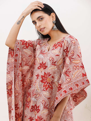 Sukoon Neena Kaftan Co-ord Set