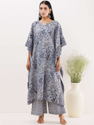 Sukoon Urvasi Kaftan Co-ord Set