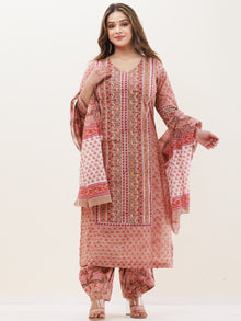 Gazal Suhani Set Of Kurta Pants Dupatta